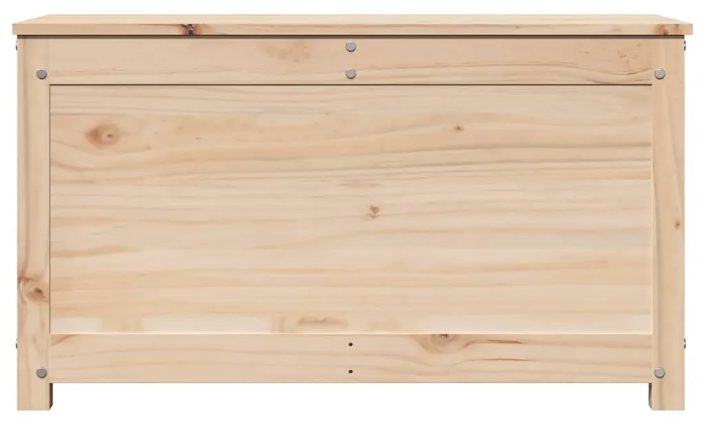 vidaXL Κουτί Αποθήκευσης 80 x 40 x 45,5 εκ από Μασίφ Ξύλο Πεύκου