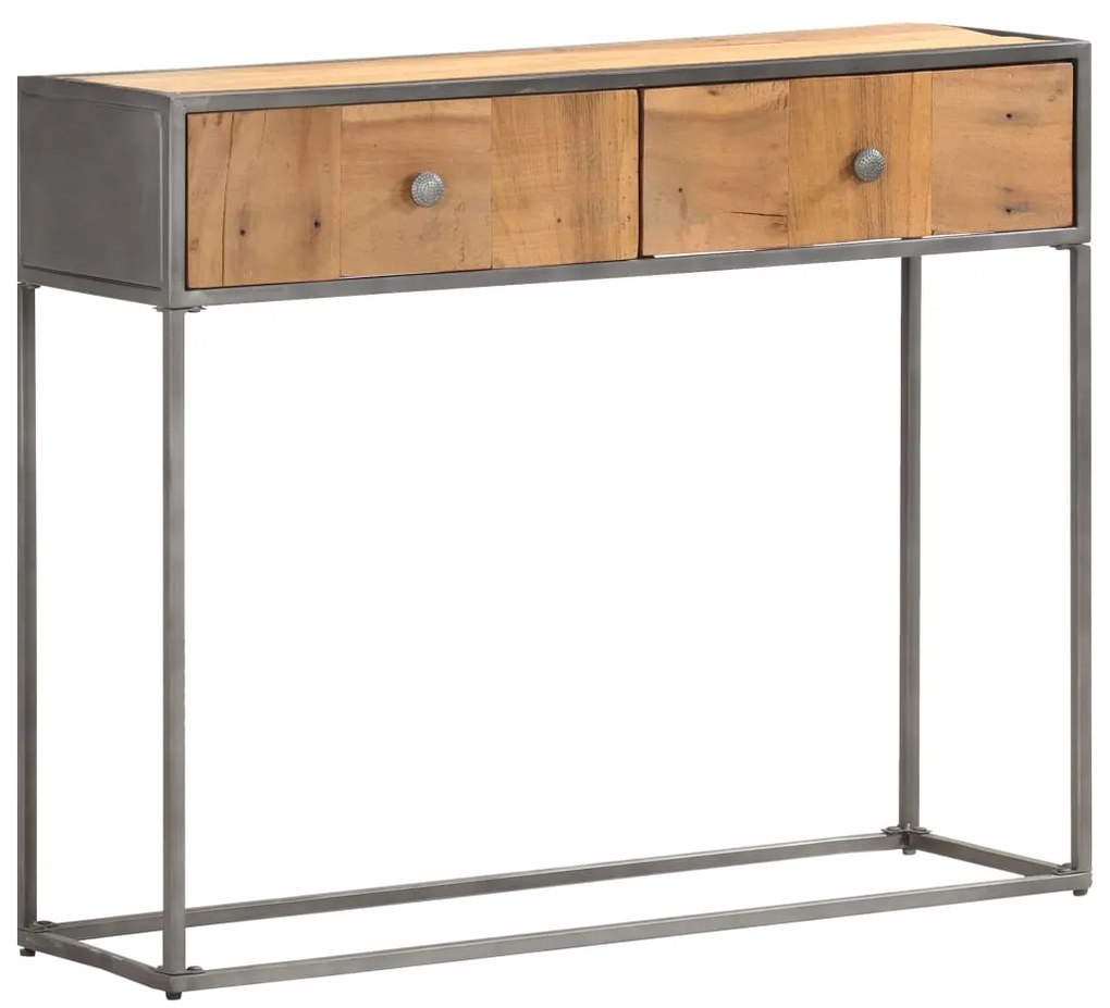 vidaXL Τραπέζι Κονσόλα 90 x 30 x 75 εκ. Μασίφ Ανακυκλωμένο Ξύλο