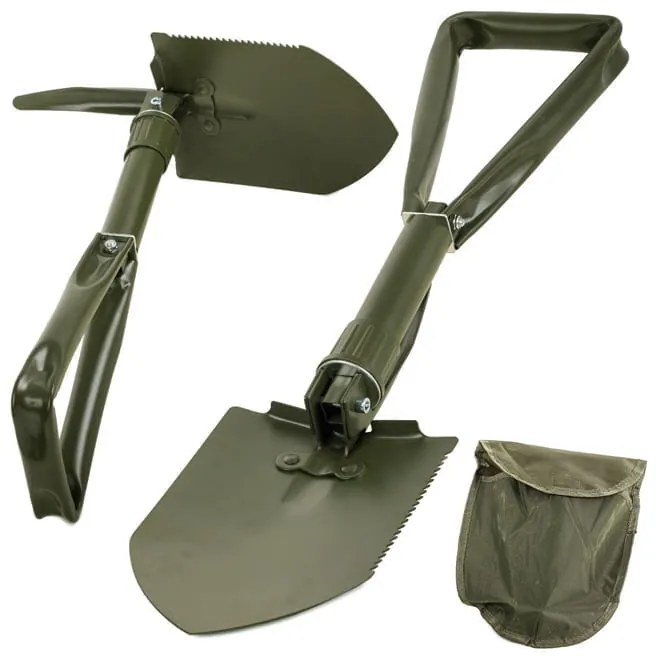 Πτυσσόμενο μεταλλικό φτυάρι Survivors - Folding metal shovel