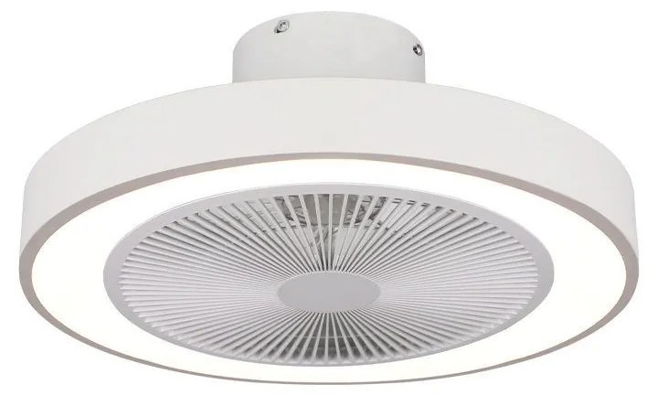 ESTIA ΑΝΕΜΙΣΤΗΡΑΣ ΟΡΟΦΗΣ HALO FLOW 50cm 15w ΜΕ CCT LED ΦΩΤΙΣΜΟ 45W & ΤΗΛΕΧΕΙΡΙΣΤΗΡΙΟ ΛΕΥΚΟΣ