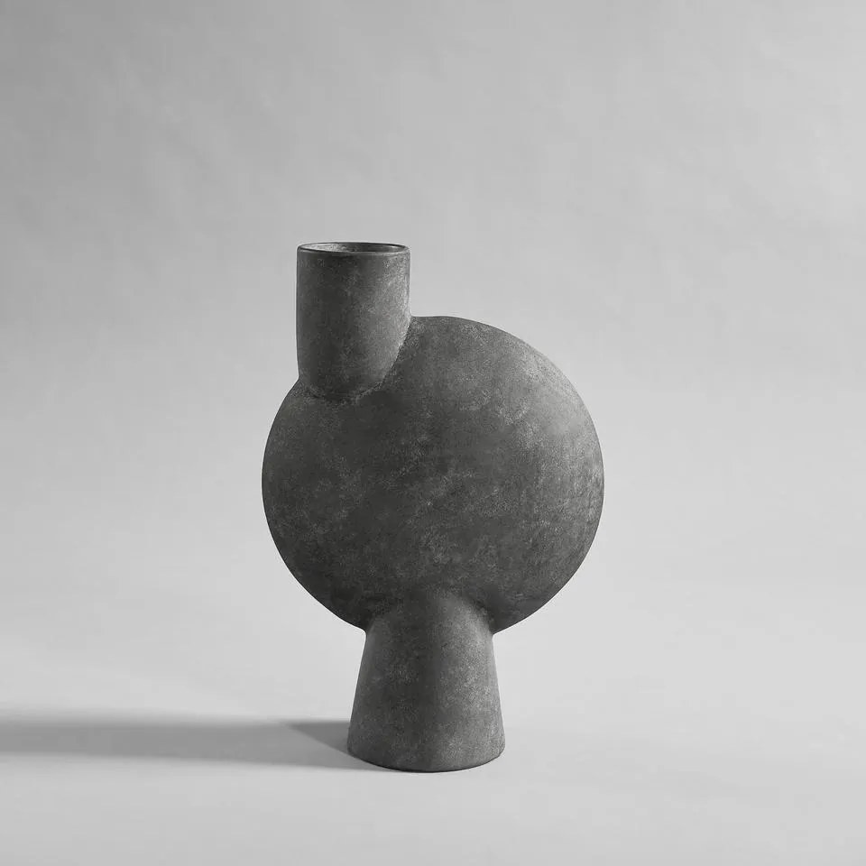Βάζο, Sphere Bubl, Big, Γκρι, Κεραμικό, 45x14x31,5 cm, 101 COPENHAGEN