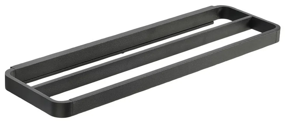 Κρεμάστρα Πετσέτας Διπλή Rim 14639 44x12,5x2,5cm Black Zone Denmark Αλουμίνιο