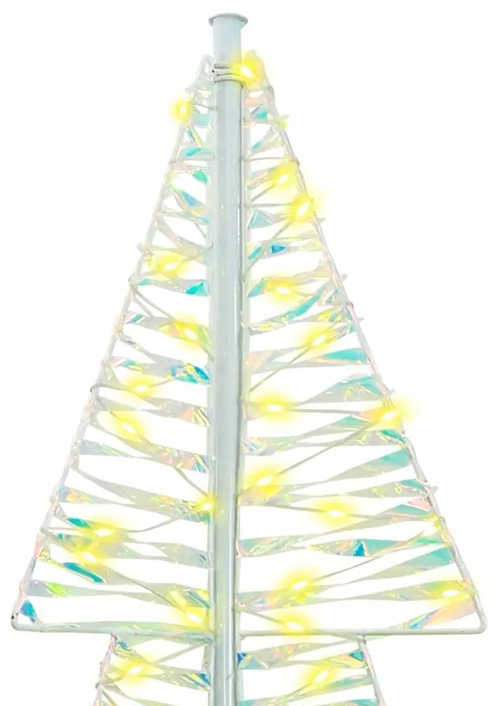 vidaXL Χριστουγεννιάτικο Δέντρο με 240 LED Θερμό λευκό 180 cm PET