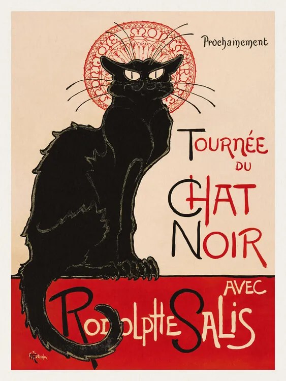 Αναπαραγωγή The Black Cat, Théophile Steinlen