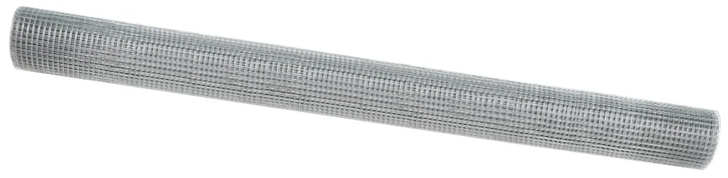 vidaXL Γαλβανισμένος Συρμάτινος Φράκτης 1.6x10 μ Γαλβανισμένος Χάλυβας