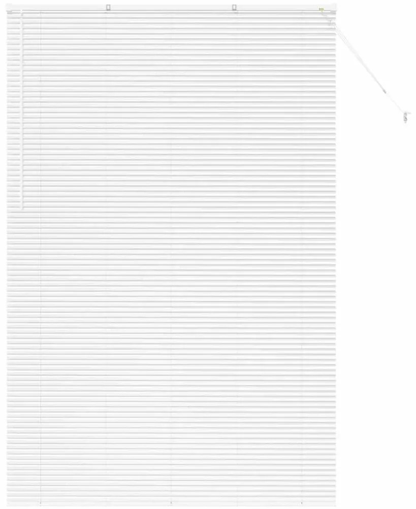 vidaXL Ρολό Παραθύρου με κουρτίνες Άλλο Λευκό 140 x 220 εκ. Αλουμίνιο