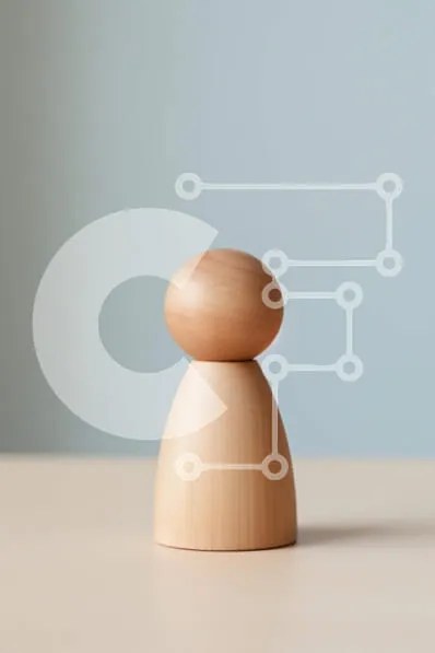 Intra Συλλεκτικό Ξύλινο Παζλ Plywood  4mm - Όμορφο ξύλινο ειδώλιο σε ένα τραπέζι Σε Ξύλινο Κουτί - Διαστάσεις: 10x10 cm – 25 κομμάτια