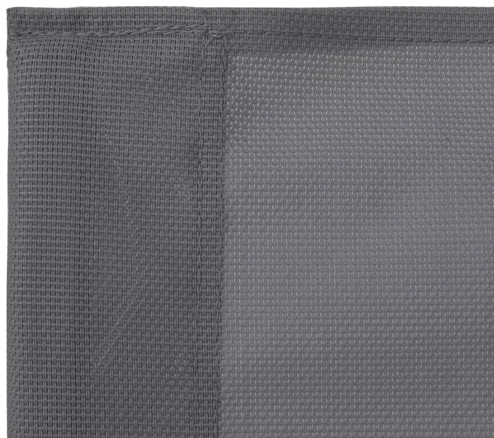 vidaXL Σαλόνι Κήπου Σετ 4 Τεμαχίων Γκρι από Ύφασμα &amp; Ατσάλι