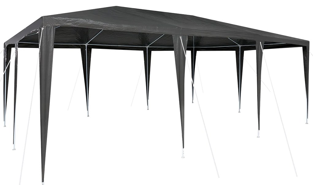 vidaXL Σκηνή Ανθρακί 6x4 μ PE