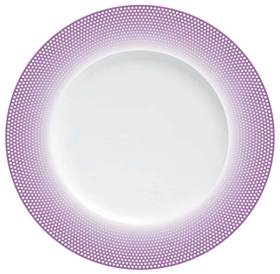 Σερβίτσιο Πιάτα Φαγητού Bonito (Σετ 72Τμχ) 24.453.30 Purple Cryspo Trio 72 τμχ Πορσελάνη