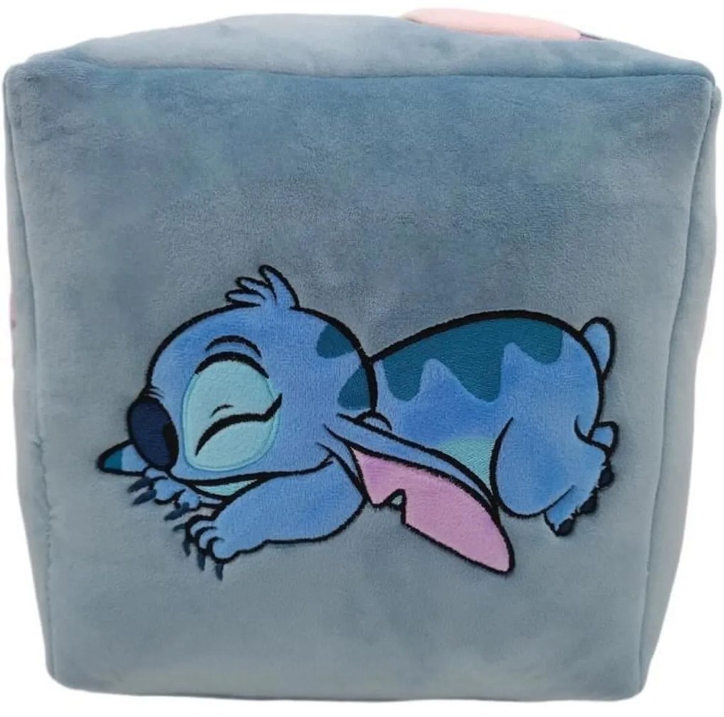 Μαξιλάρι Stitch 28 x 30 x 29 cm Μπλε πολυεστέρας Παιδικά