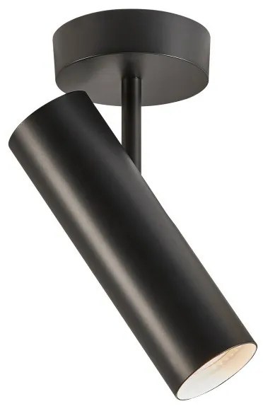 Σποτ Φωτιστικό Οροφής 1xGU10 Κινητό 20xΦ6cm Mib DFTP -2020666003-Μαύρο 2020666003