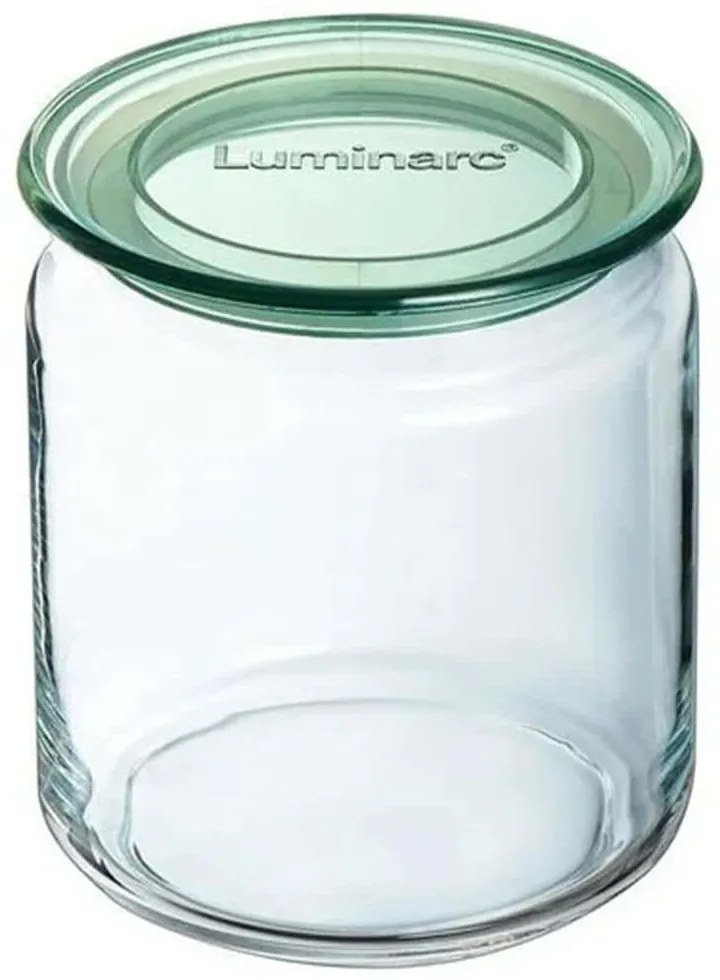 Δοχείο Αποθήκευσης Pure V6217 750ml Clear-Green Luminarc Γυαλί