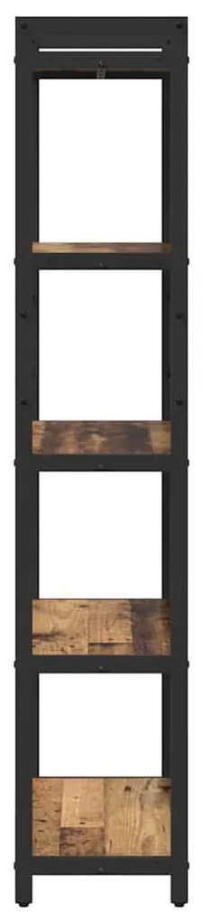 vidaXL Βιβλιοθήκη Παλαιό ξύλο 60 x 30 x 153 εκ Επεξεργασμένο ξύλο