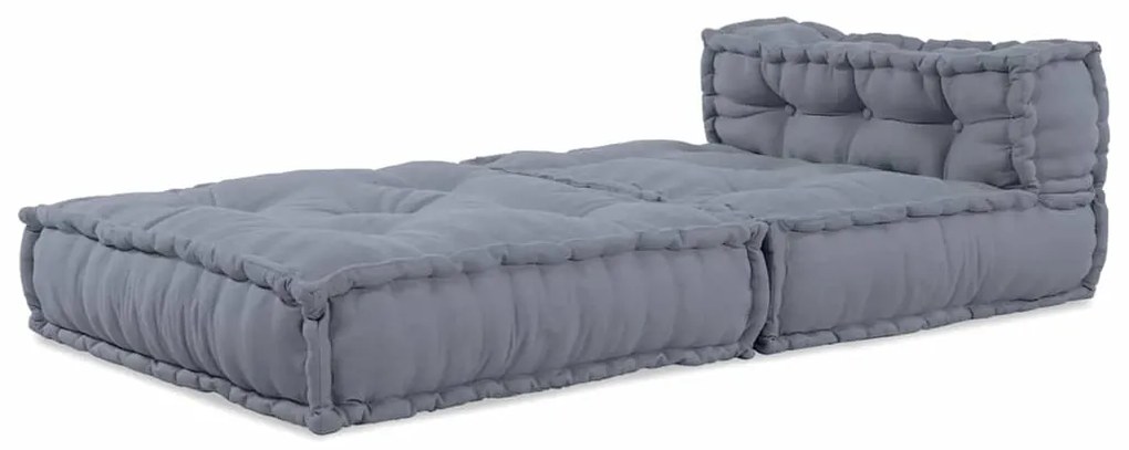 vidaXL Μαξιλάρι Γκρι 70 x 70 x 54 εκ Πολυεστέρας
