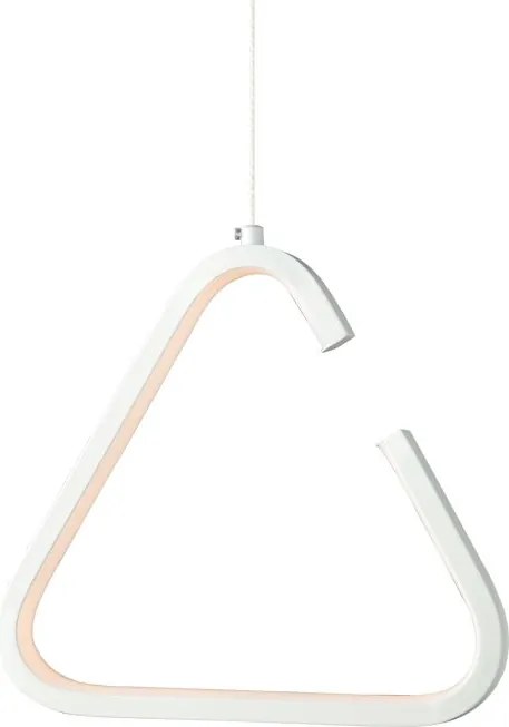 Φωτιστικό οροφής Line LED triangle-Λευκό