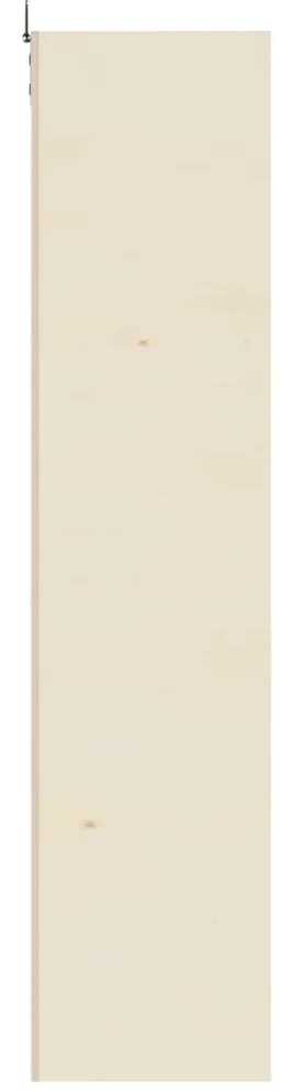 vidaXL Ξύλινη συλλεκτική βιτρίνα με πόρτες 60x8,5x37 εκ.