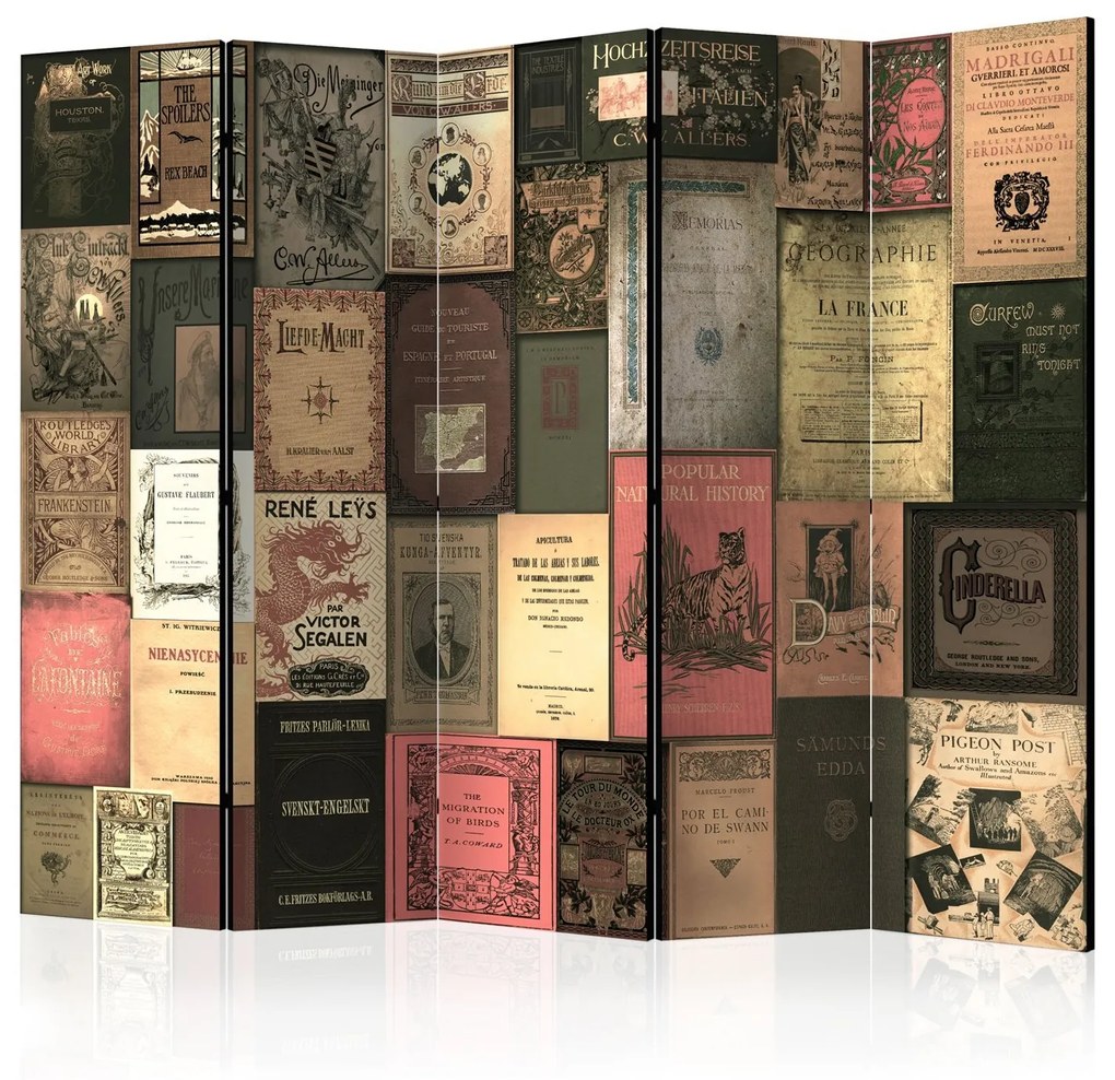 Διαχωριστικό με 5 τμήματα - Books of Paradise II [Room Dividers] 225x172