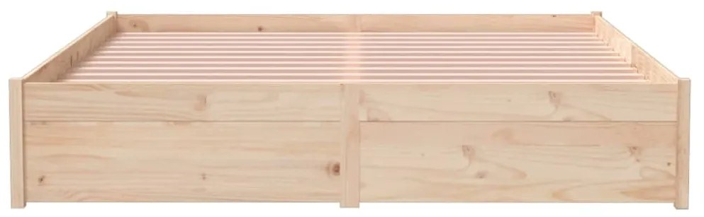 Πλαίσιο Κρεβατιού 150 x 200 εκ. Μασίφ Ξύλο King Size 814954