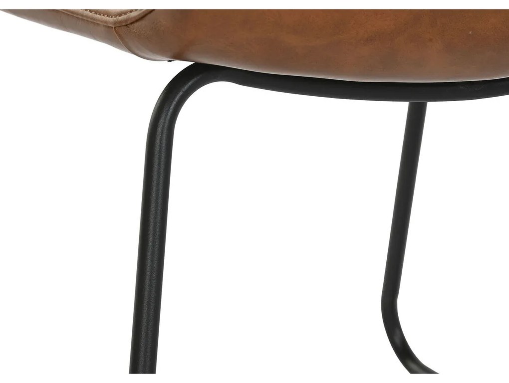 Καρέκλα Τραπεζαρίας Home ESPRIT Συνθετικό Δέρμα Μέταλλο 71 x 49 x 90 cm