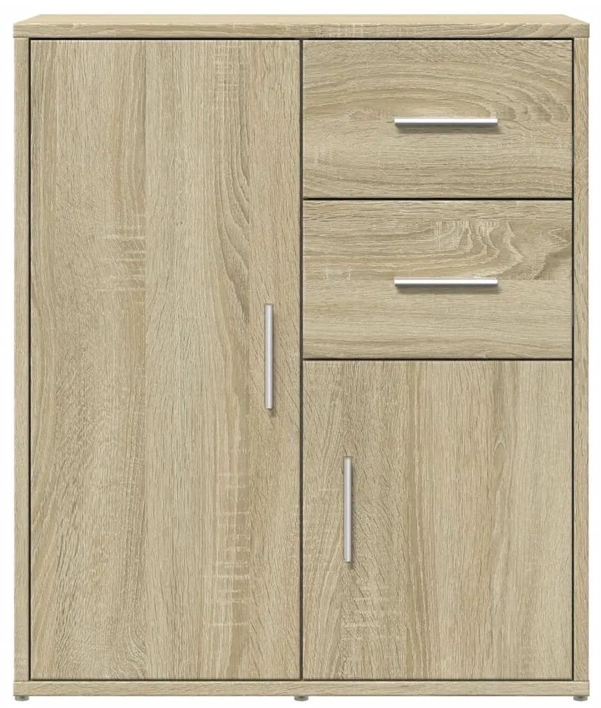 vidaXL Βοηθητικό Ντουλάπι Sonoma Δρυς 60x31x70 εκ. Επεξεργασμένο Ξύλο