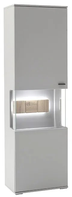 Dakar Βιτρίνα Γκρι 60x37x197
