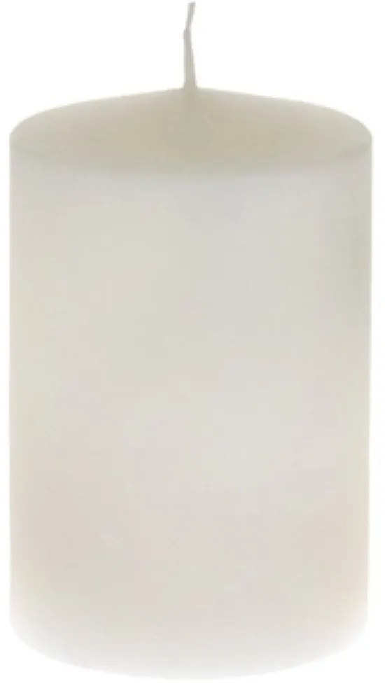 Κερί Κύλινδρος 16515 9x14cm White Παραφίνη
