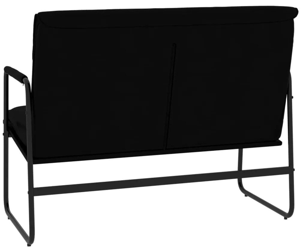 vidaXL Πάγκος Μαύρος 100 x 64 x 80 εκ. από Συνθετικό Δέρμα