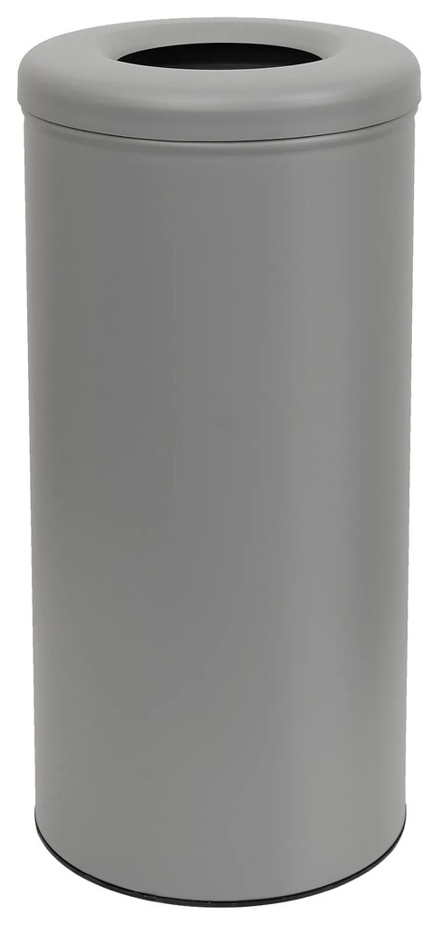 Καλάθι Απλύτων 30lt Ανοξείδωτο Matt Concrete Grey Pam &amp; Co Φ25x57εκ. 29-2557-163