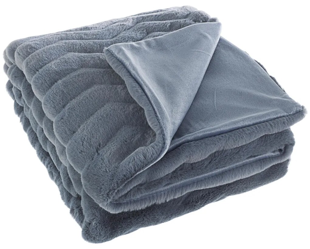 Ριχτάρια Bizzotto PLAID CHANTEL BLU AVIO 120X150