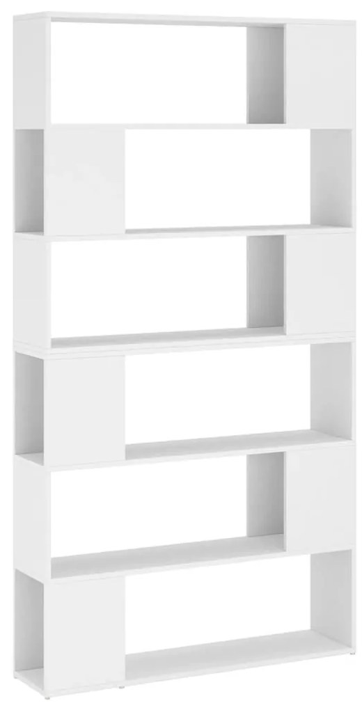 vidaXL Βιβλιοθήκη/Διαχωριστικό Χώρου Λευκό 100 x 24 x 188 εκ.