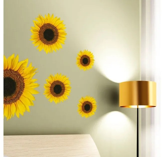 Αυτοκόλλητα Τοίχου Βινιλίου Sunflower 54106 Ango-54106-Κίτρινο 54106