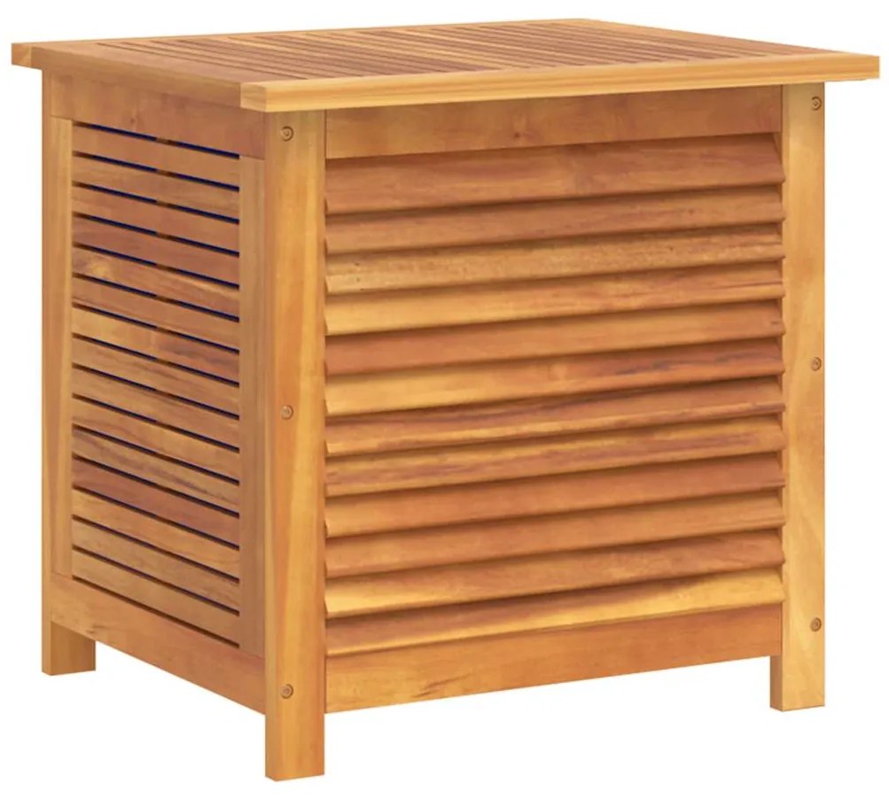 vidaXL Μπαούλο Αποθήκευσης Κήπου 60x50x56 εκ. από Μασίφ Ξύλο Ακακίας