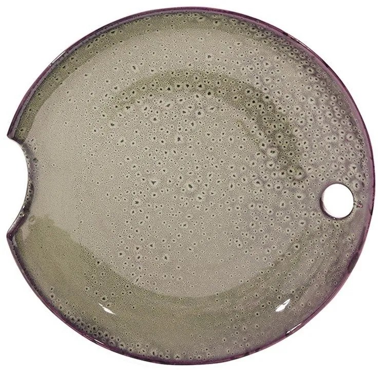 Πιατέλα Διακοσμητική Κεραμική Rond D38xH5cm Mint Ceramic