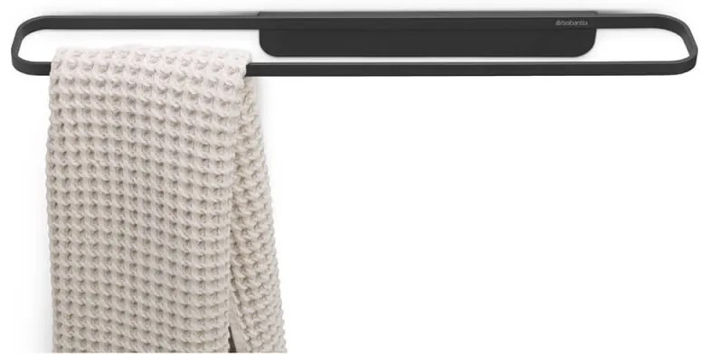 Βάση για πετσέτες Brabantia MindSet 1005694, με ορυκτή επίστρωση, διακριτική τοποθέτηση, έως 2 kg, σκούρο γκρι
