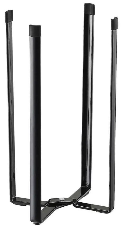 Βάση Οργάνωσης Κουζίνας LBTYMZK6785 12x9,5x26,5cm Black Yamazaki Steel,Siliecone