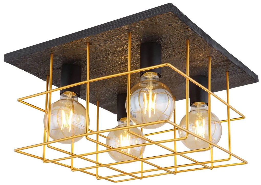 Φωτιστικό Οροφής Globo Lighting MERRIL 15530B-4D