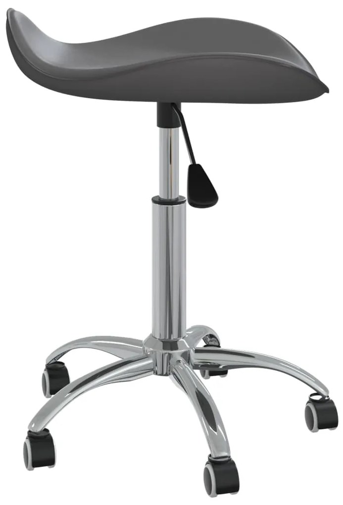 vidaXL Καρέκλα Γραφείου Γκρι από Συνθετικό Δέρμα