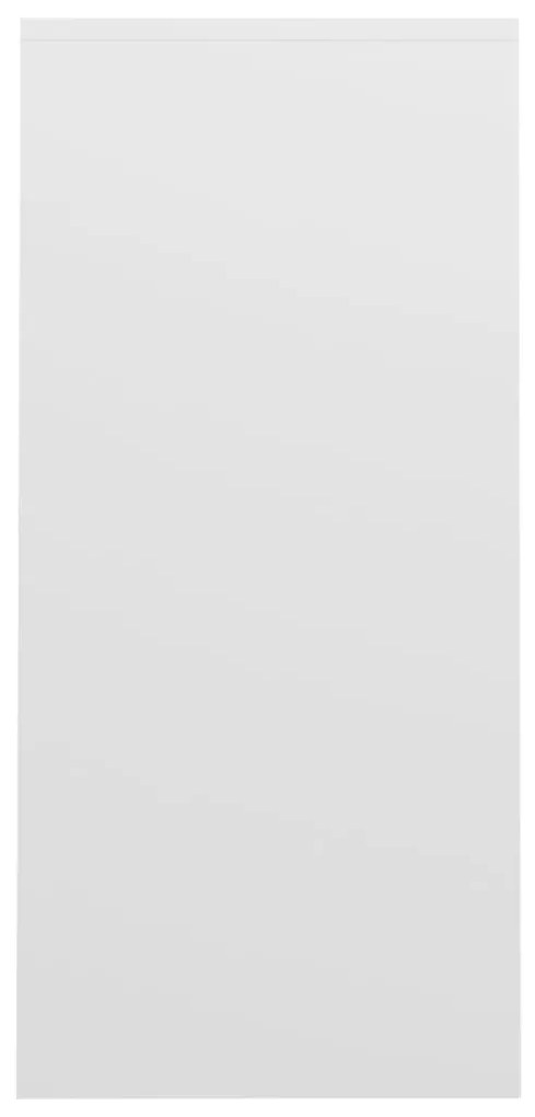 vidaXL Γραφείο Notebook Λευκό 102,5 x 35 x 75 εκ. από Μοριοσανίδα