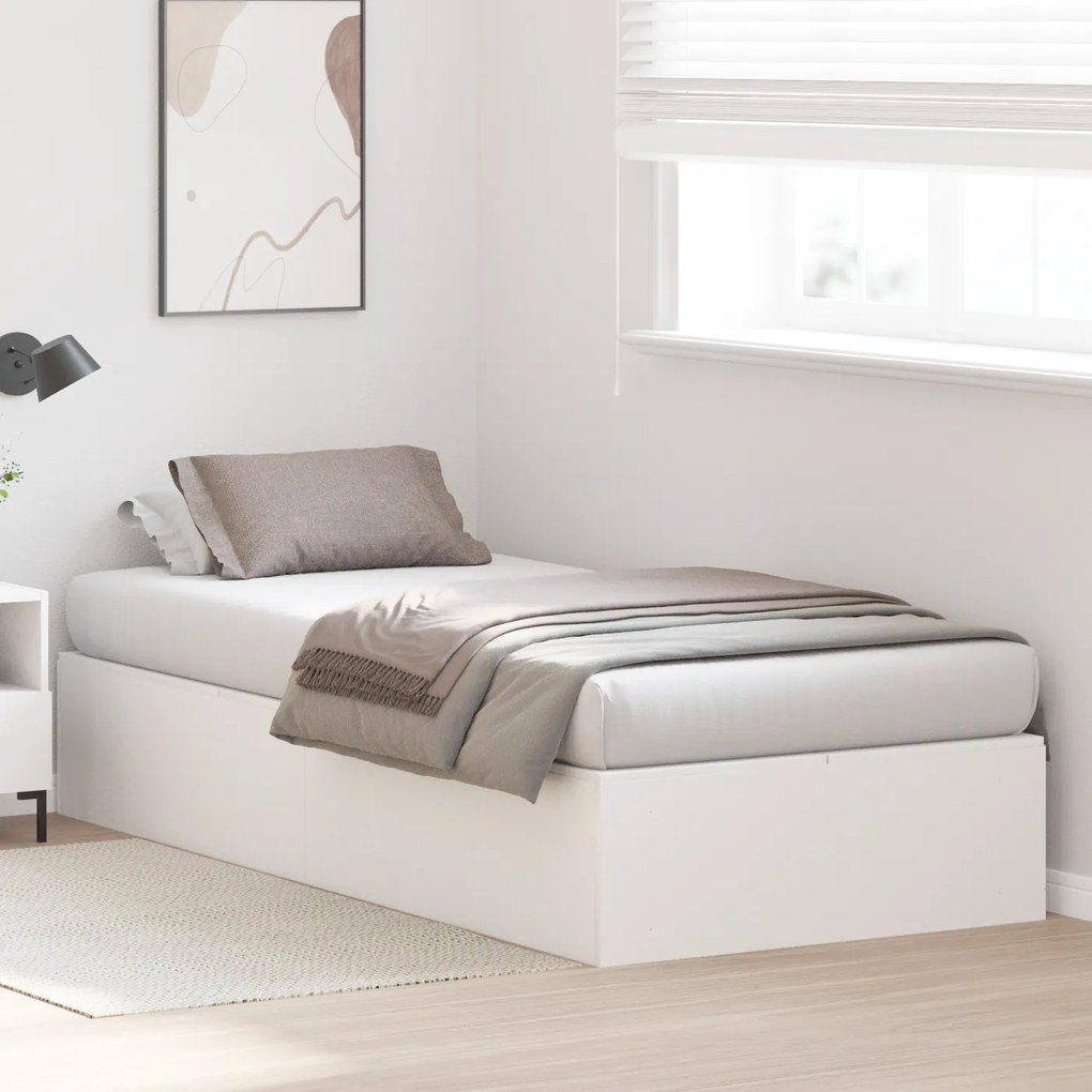 vidaXL Κρεβάτι Αποθήκευσης Λευκό 80x200 cm