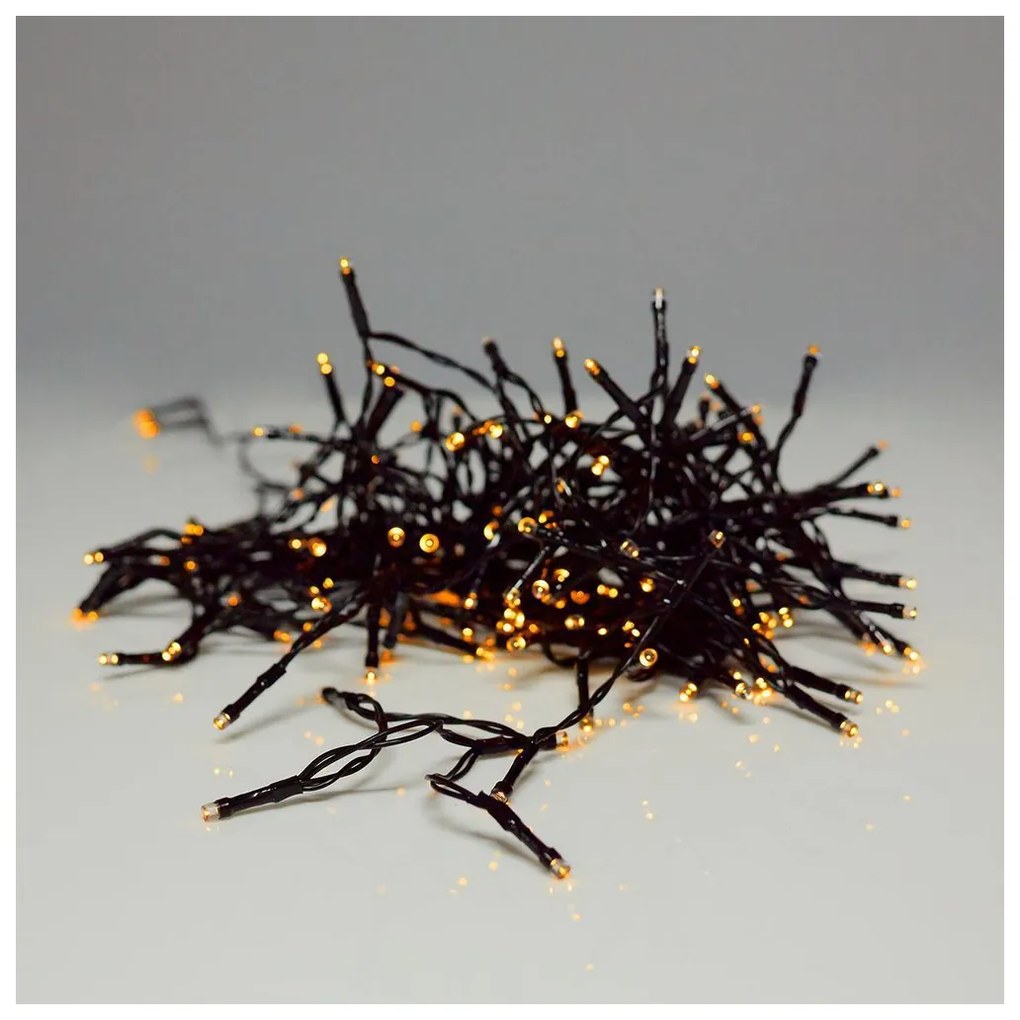 Γιρλάντα Φωτισμού LED AX8415220 Λευκό Μαύρο Θερμό Λευκό 7 m