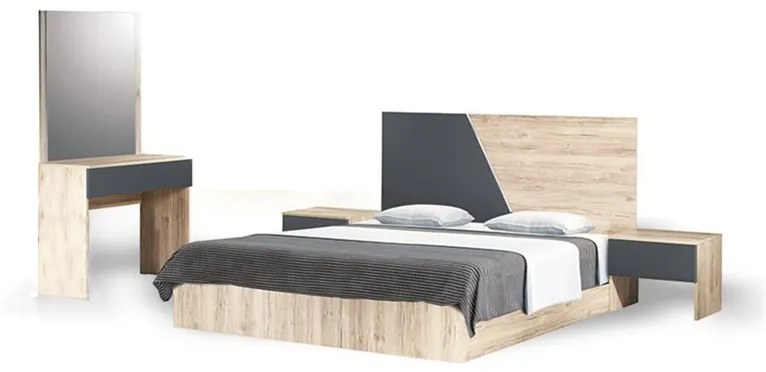 ΚΡΕΒΑΤΟΚΑΜΑΡΑ ΦΑΛΤΣΟ Airbnb 5τμχ. για στρώμα 160Χ200cm - - ΚΩΔ. 01-21-a