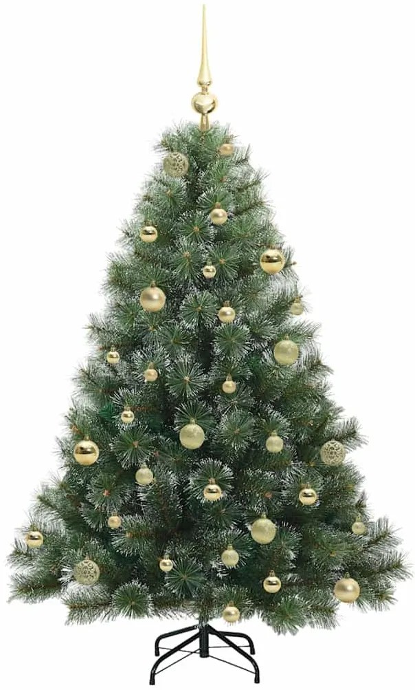 vidaXL Τεχνητό Χριστουγεννιάτικο Δέντρο Πράσινο 150 cm ΠΕ και PVC