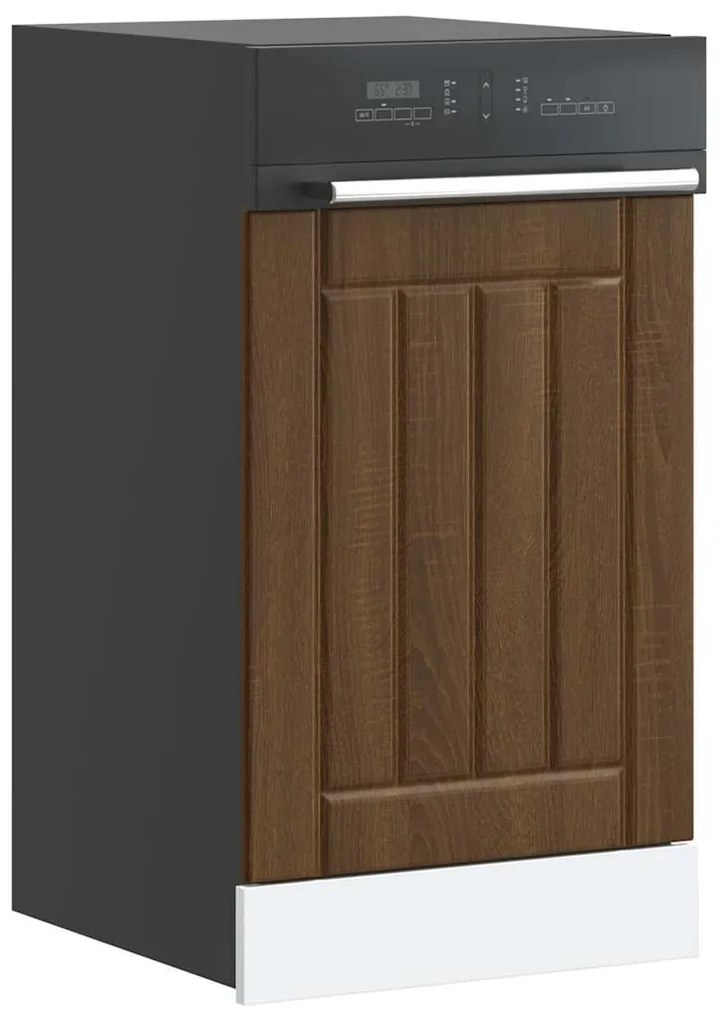 Πλυντήριο πιάτων Πίνακας "Lucca" Καφέ δρυς μηχανουργικό ξύλο