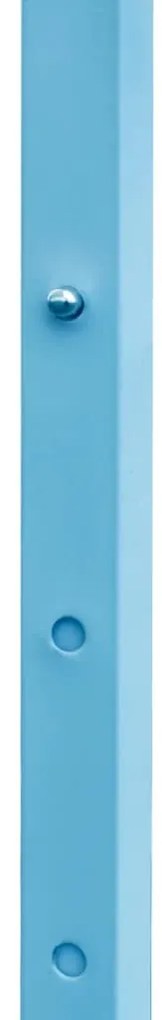 vidaXL Τέντα Εκδηλώσεων με Τοιχώματα Πτυσσόμενη Λευκή 3x6 μ. Ατσάλι