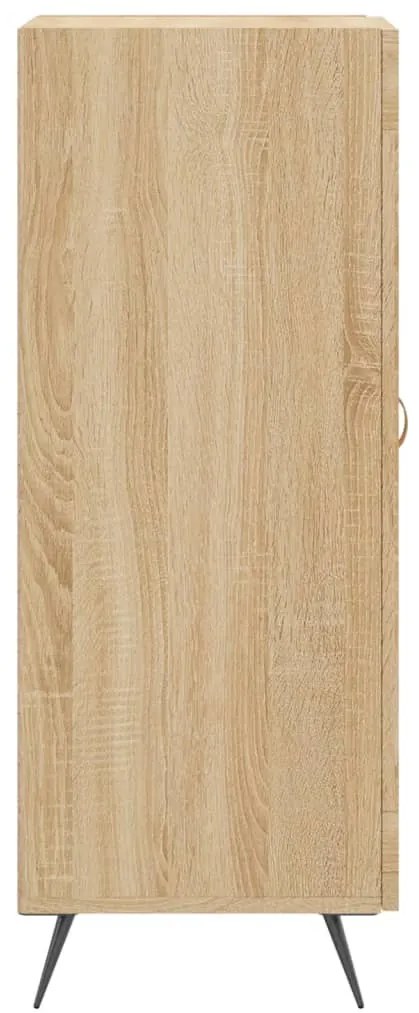 vidaXL Ντουλάπι Sonoma Δρυς 34,5x34x90 εκ. από Επεξεργασμένο Ξύλο