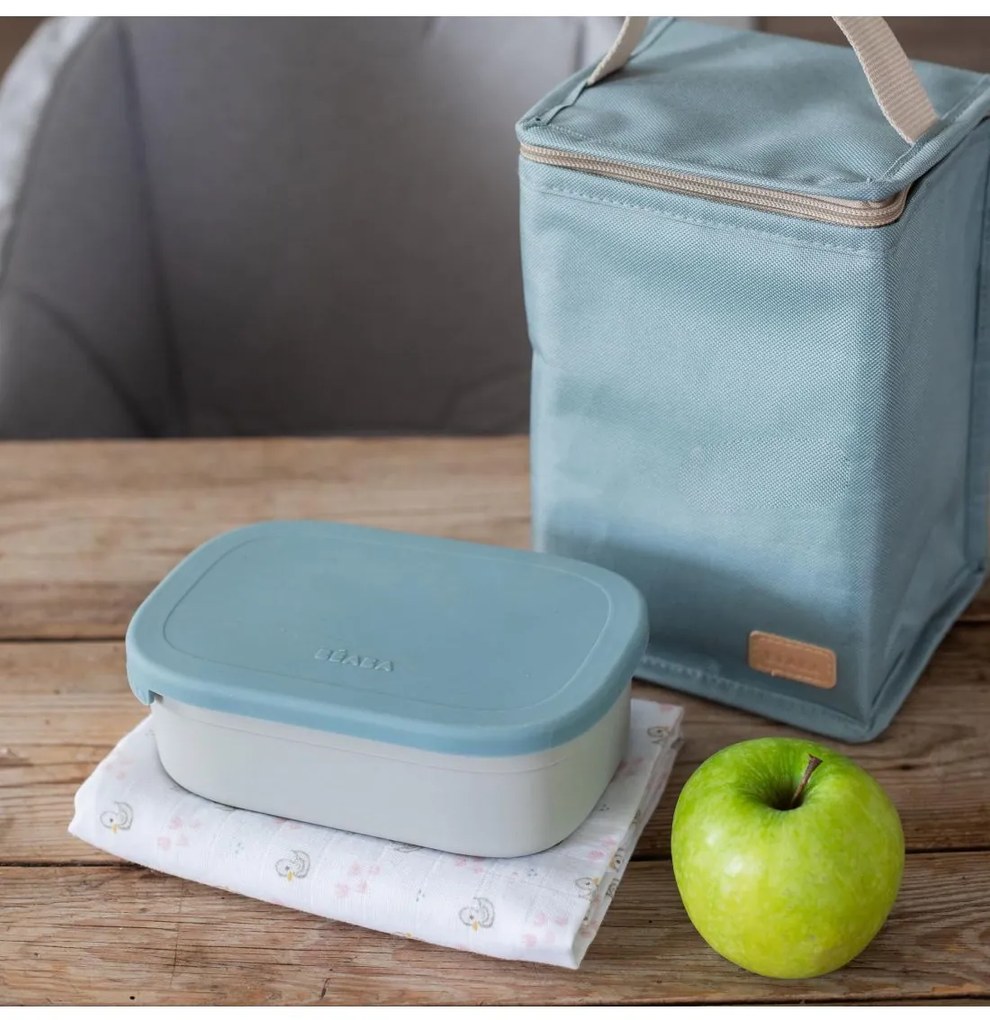 Béaba Δοχείο Φαγητού Ανοξείδωτο Velvet grey/Baltic blue