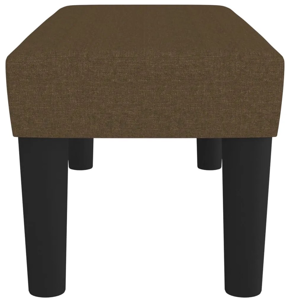 vidaXL Πάγκος Σκούρο Πράσινο 70 x 30 x 30 εκ. Υφασμάτινος