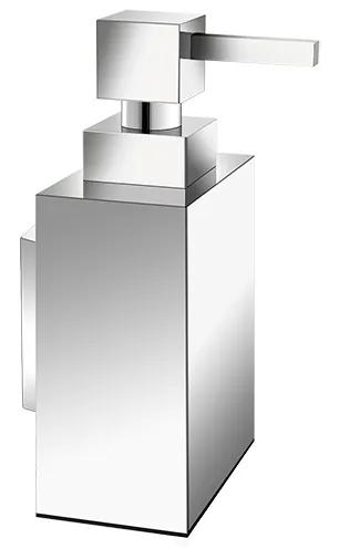 Dispenser Αντλία Σαπουνιού 500ml Επιτοίχιο 8x6,5x16,5 cm Brass Chrome Sanco Metallic Bathroom Set 91354-A03