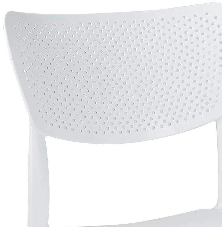 Τραπεζαρία Groovy-Ignite σετ 5τεμ PP λευκό 80x80x74,5εκ. 80x80x74.5 εκ.